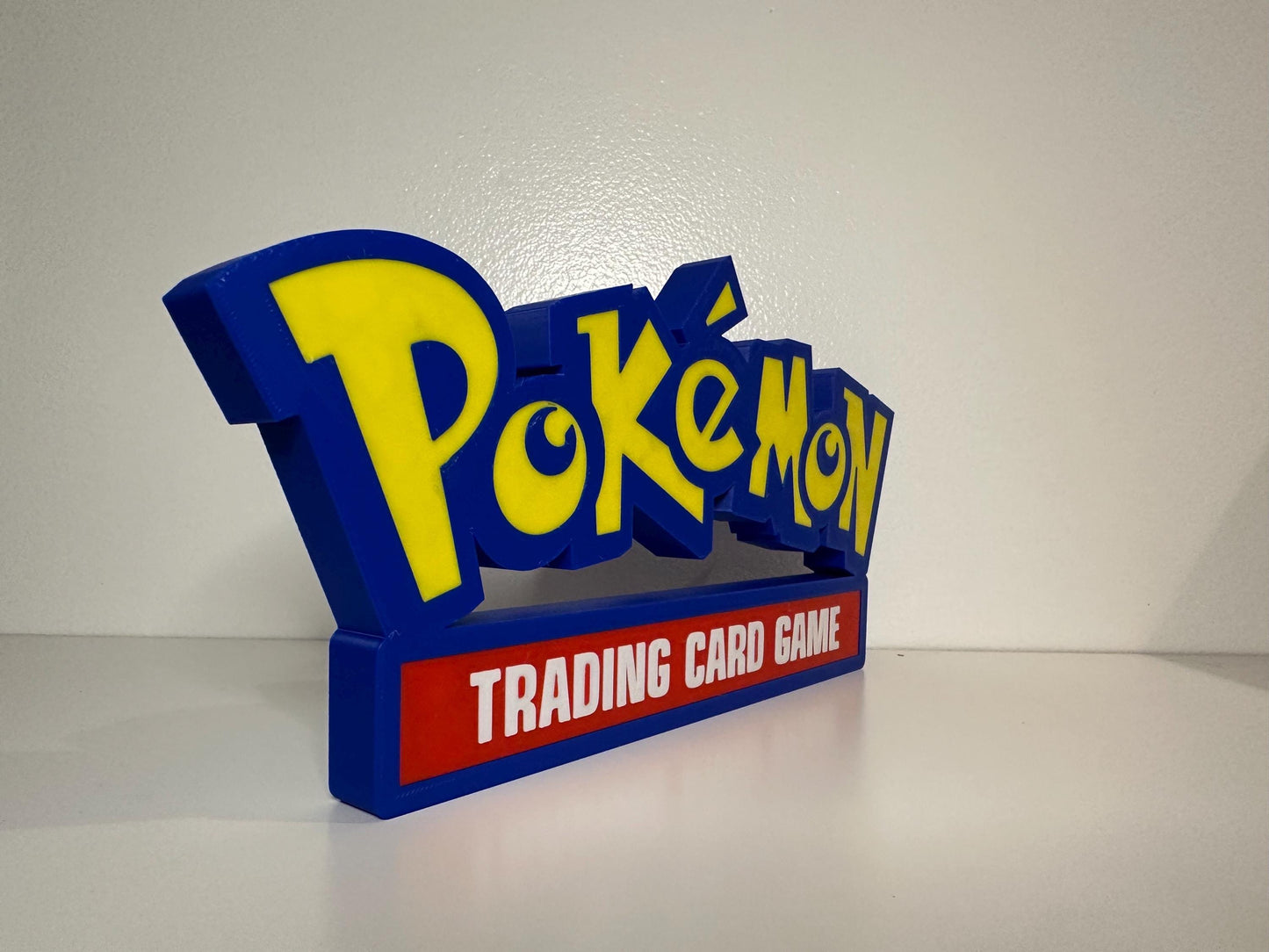 Pokémon Trading Card Game TCG 3D Printed Logo Display Sign