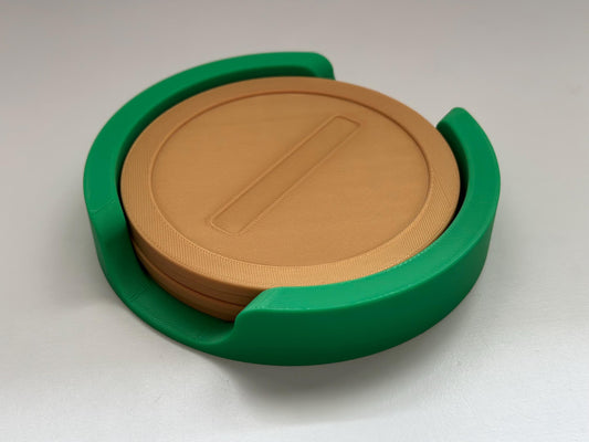 Coin & Warp Pipe Drink Coaster Set
