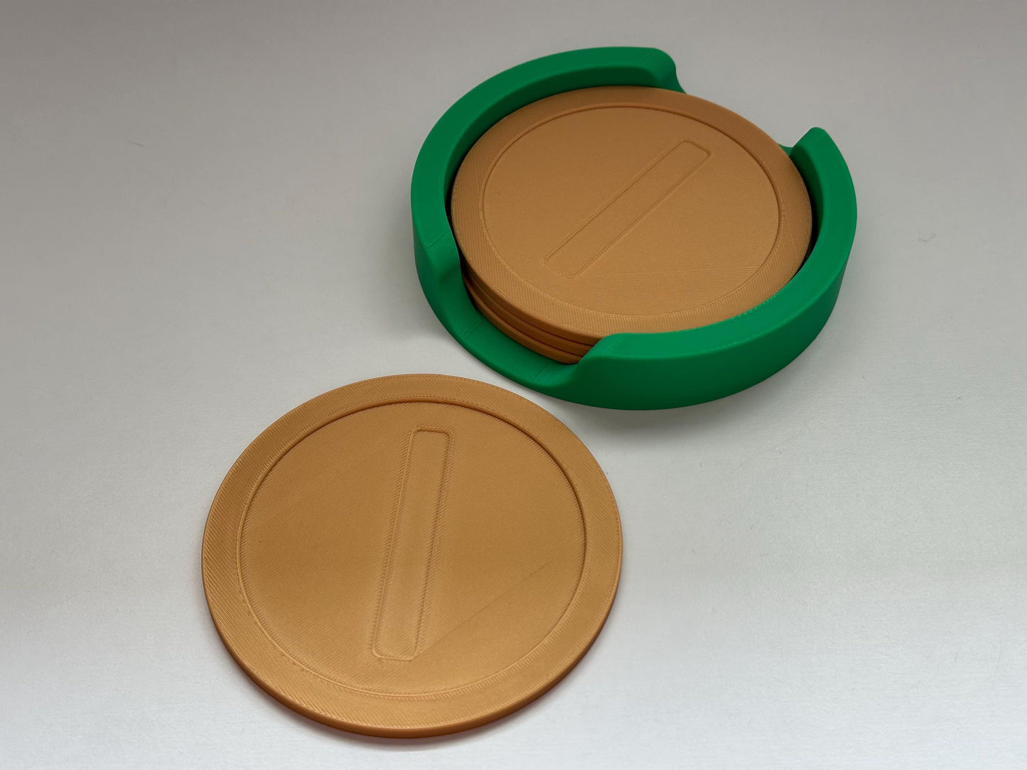 Coin & Warp Pipe Drink Coaster Set