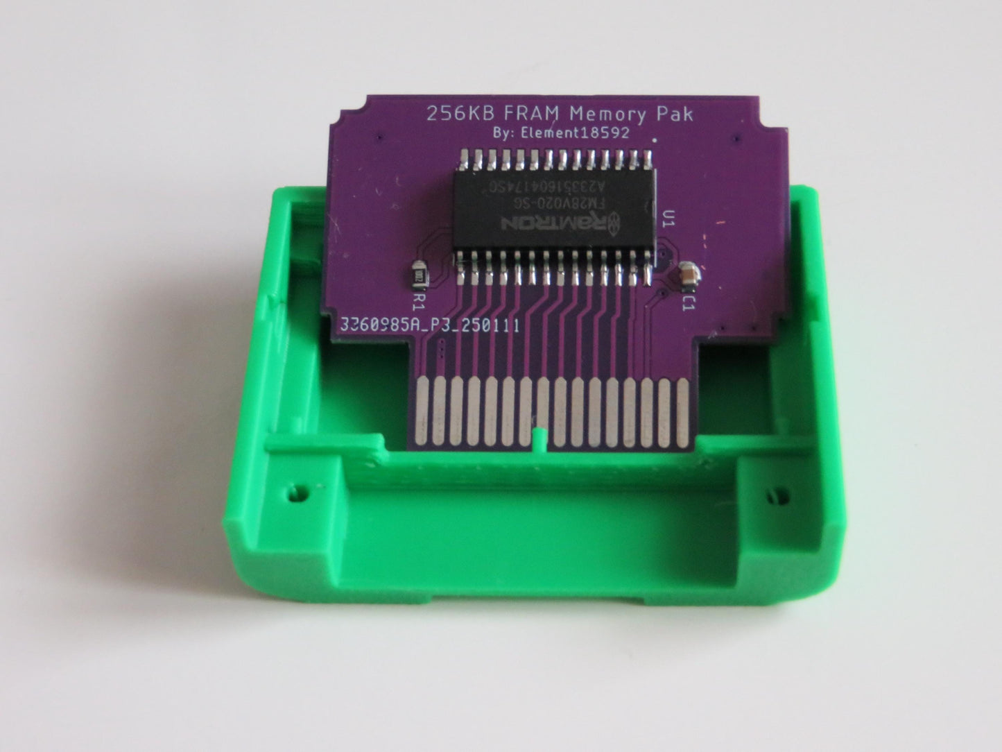 Nintendo 64 FRAM 123-Page Controller Pak Plug and Play (N64 Memory Card)