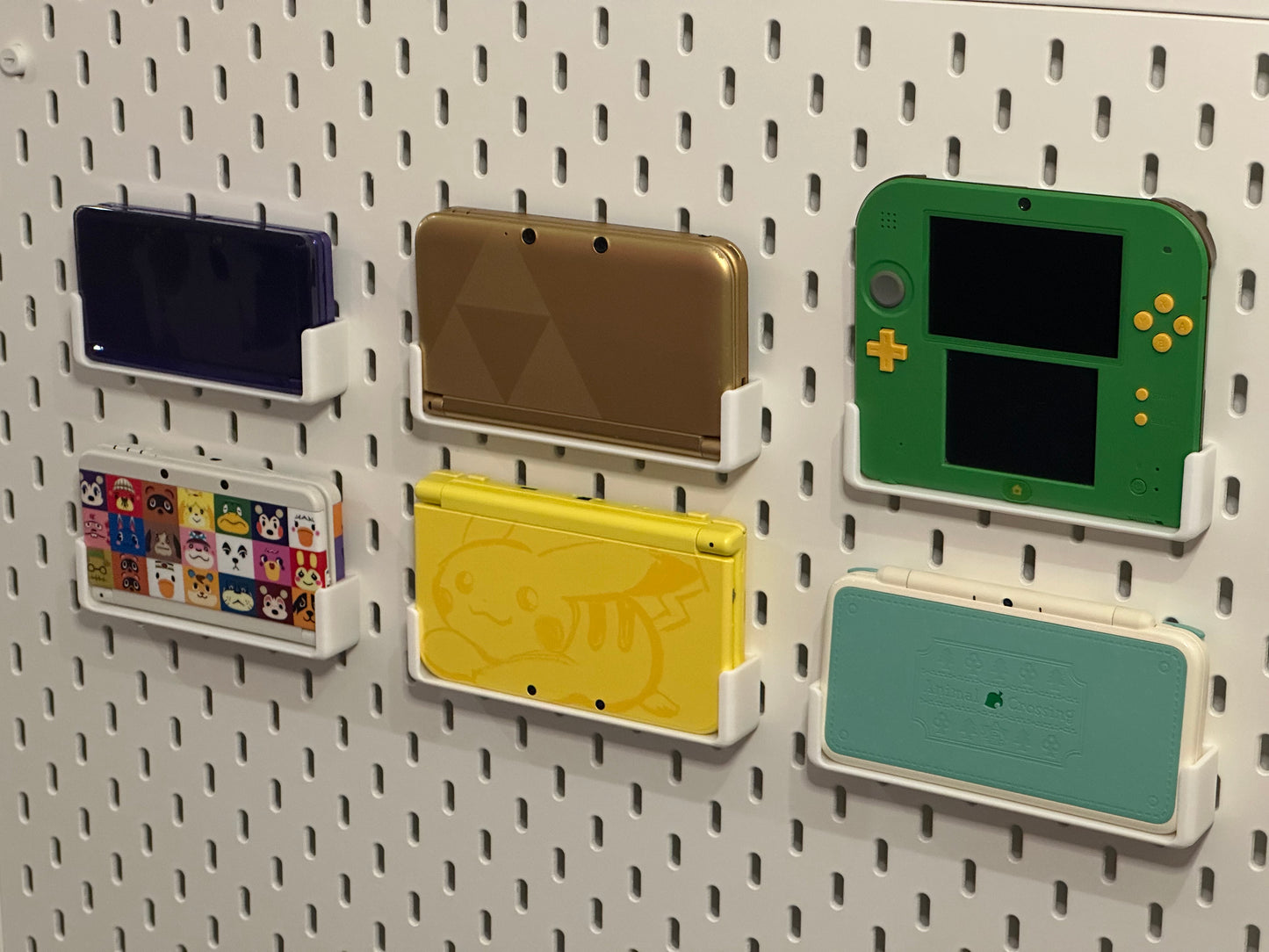 IKEA SKÅDIS Mounts for Nintendo 3DS & 2DS Handheld Consoles